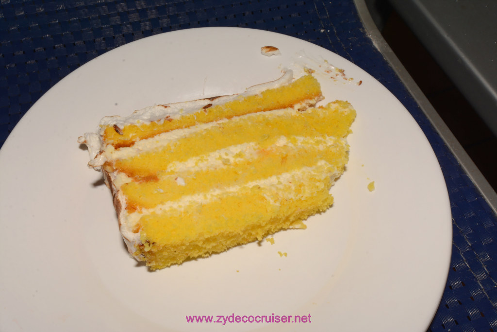 121: Carnival Dream Cruise, Fun Day at Sea 1, Lemon Meringue Cake