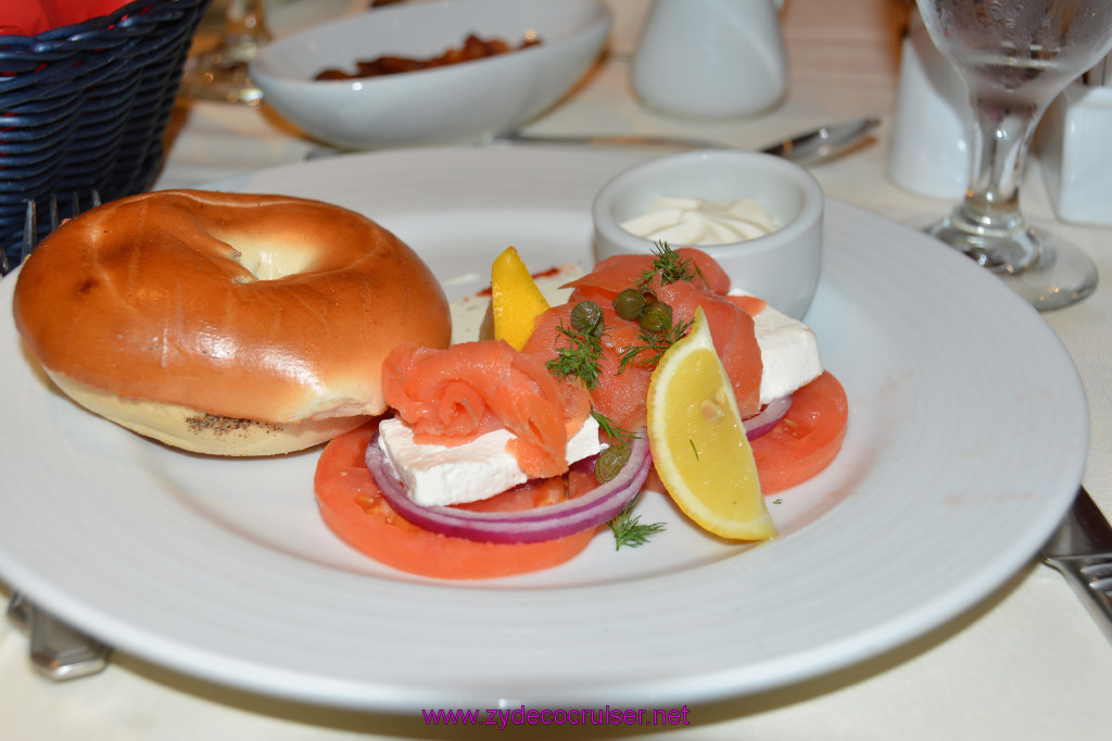 011: Carnival Cruise Seaday Brunch, Bagel Breakfast