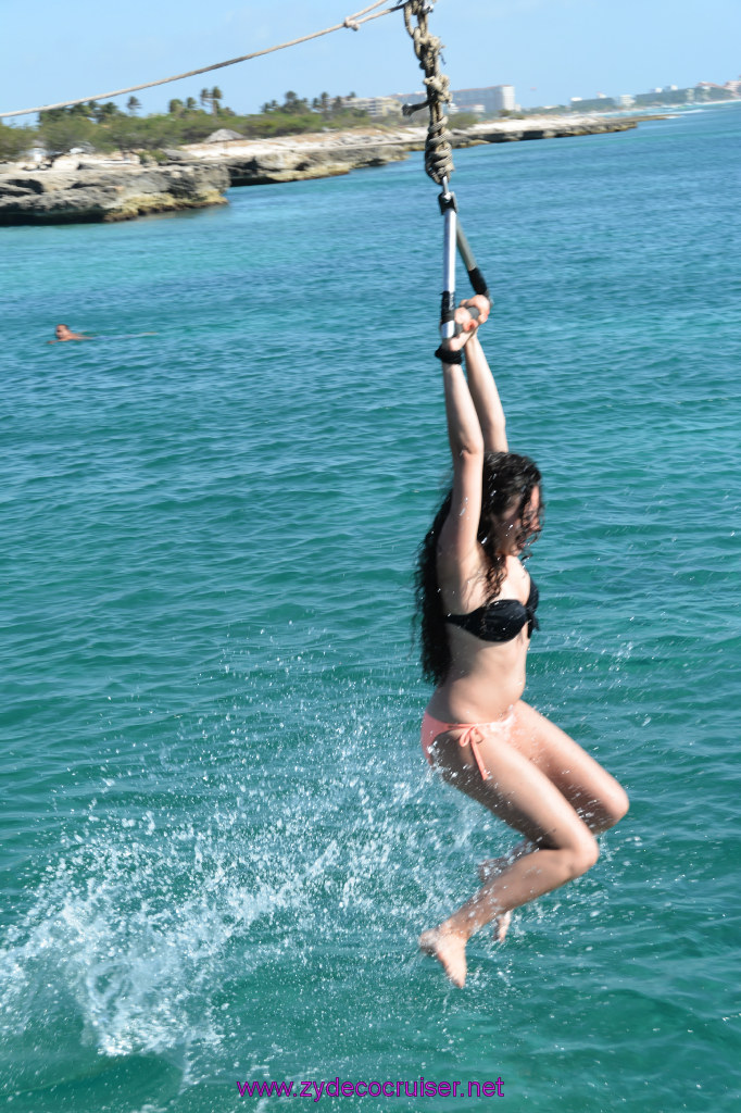 174: Carnival Dream Reposition Cruise, Aruba, Jolly Pirates, Afternoon Aruba Snorkeling, Rope Swing, 