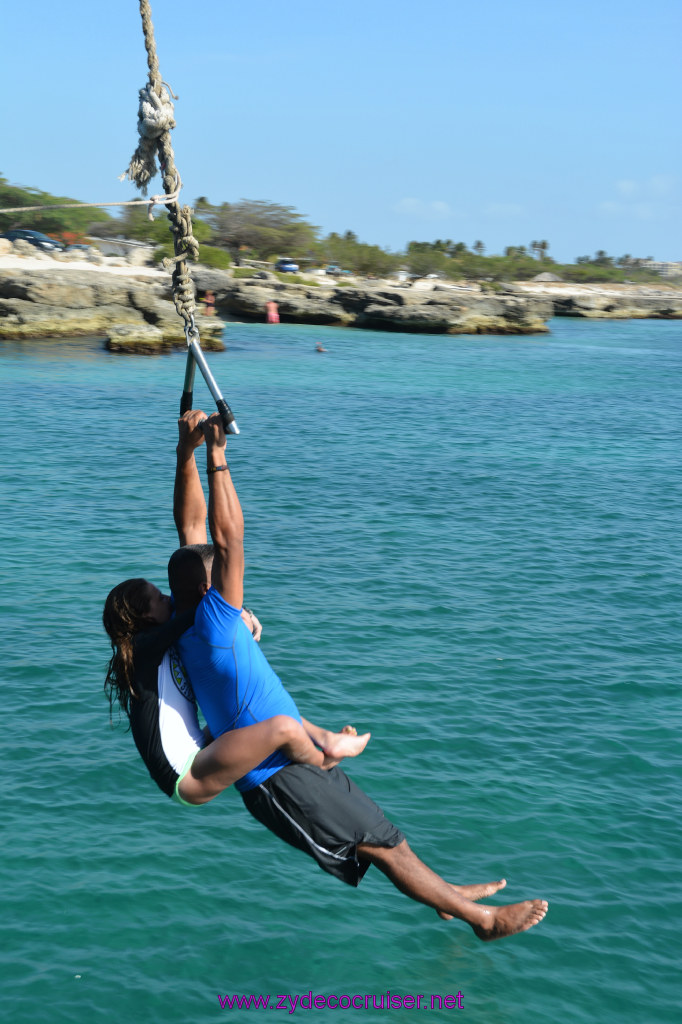 183: Carnival Dream Reposition Cruise, Aruba, Jolly Pirates, Afternoon Aruba Snorkeling, Rope Swing, 