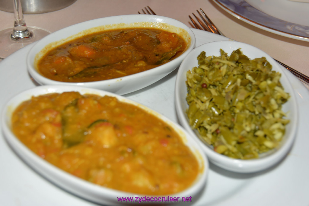 Carnival Dream, MDR Dinner 5, Indian Vegetarian, too