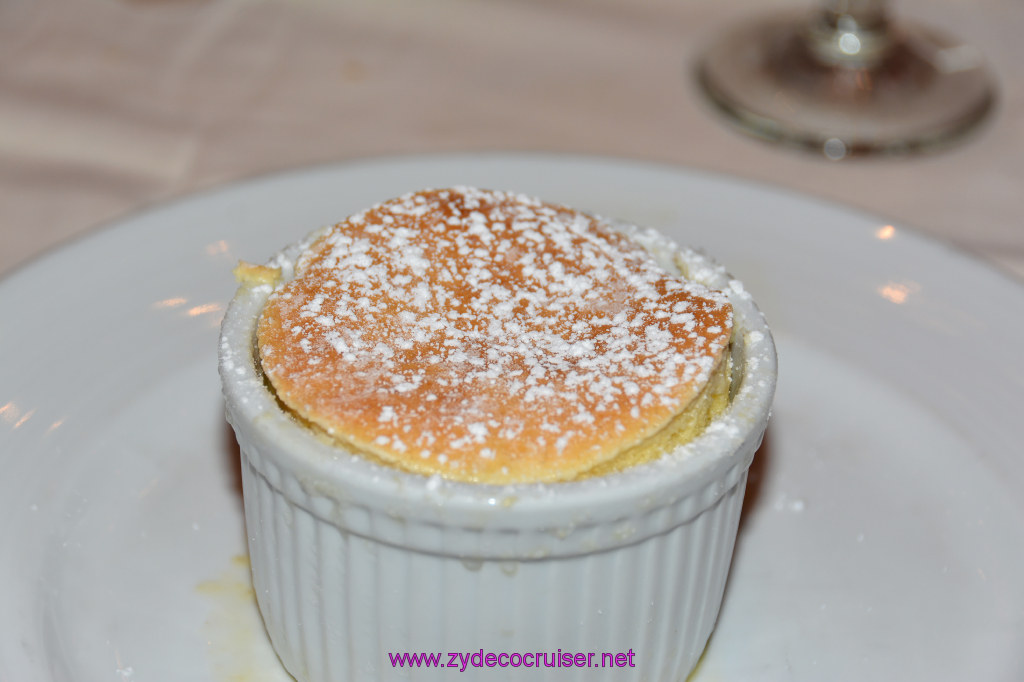 Carnival Dream, MDR Dinner 9, Grand Marnier Soufflé, 