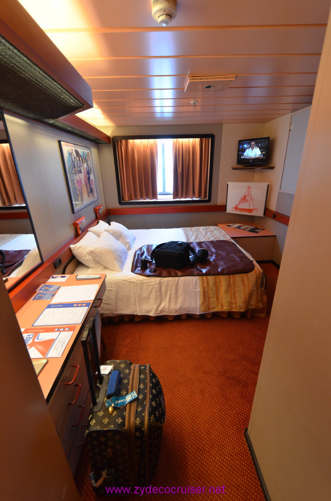 018: Carnival Elation, New Orleans, Embarkation, Cabin