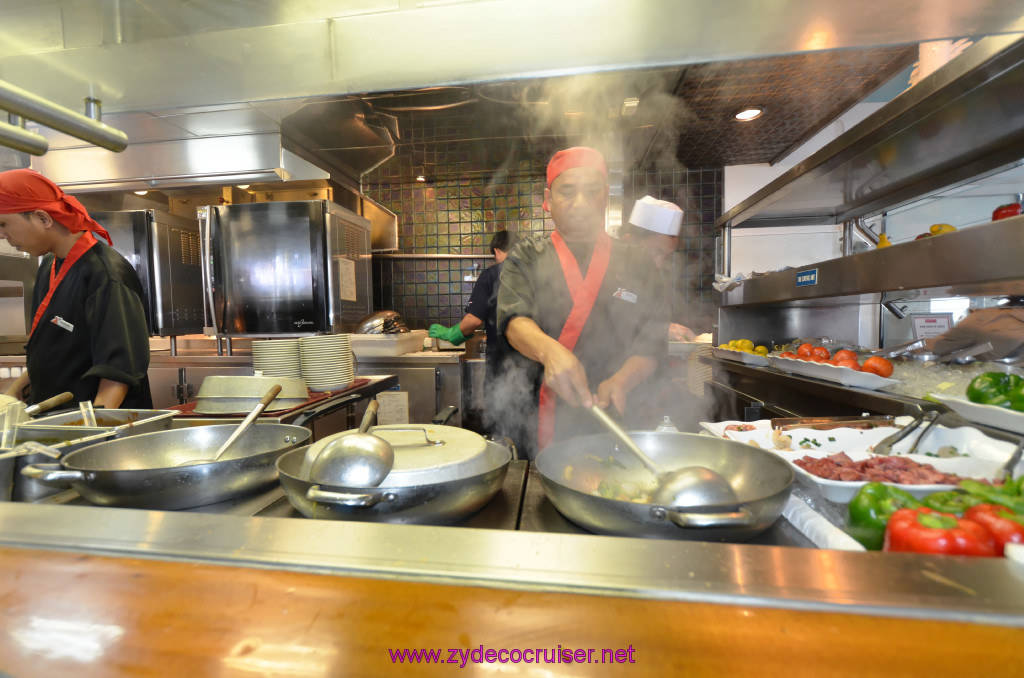 090: Carnival Elation, New Orleans, Embarkation, Mongolian Wok, 