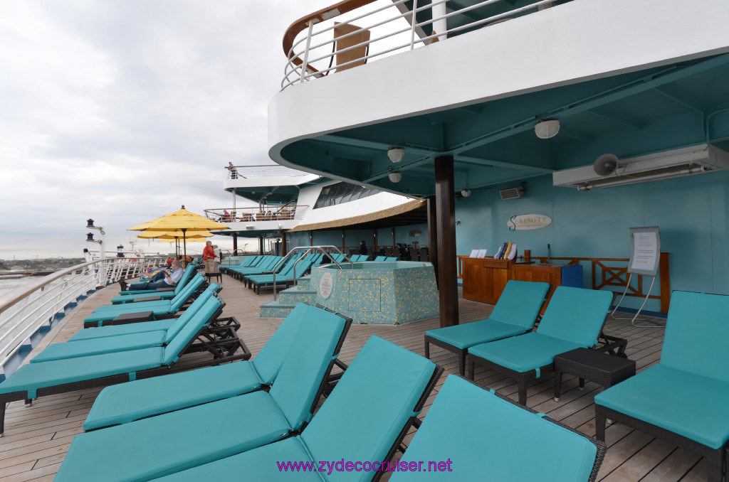 120: Carnival Elation, New Orleans, Embarkation, Serenity, 