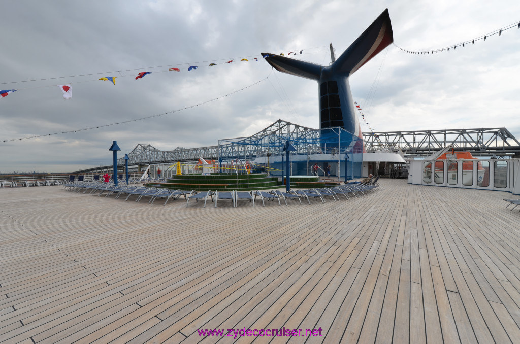 134: Carnival Elation, New Orleans, Embarkation, Verandah Deck, 