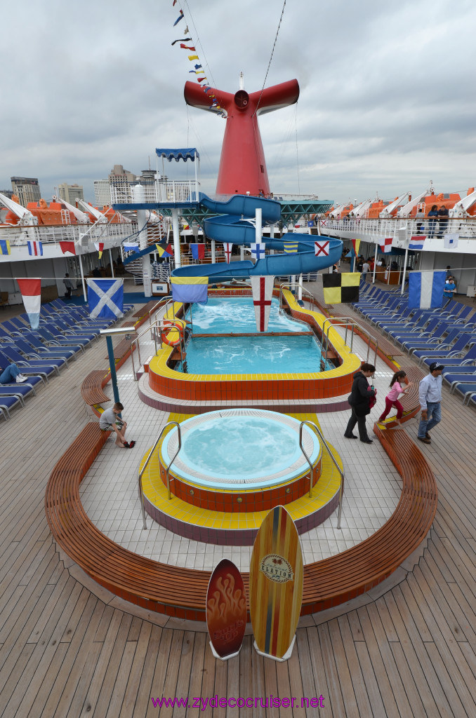 152: Carnival Elation, New Orleans, Embarkation, Lido, Main Pool Area, 