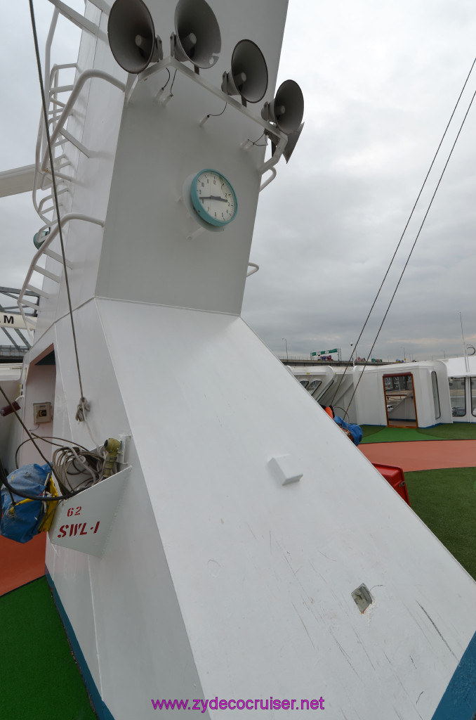 162: Carnival Elation, New Orleans, Embarkation, Foremast, 