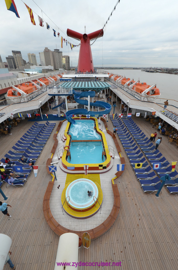 172: Carnival Elation, New Orleans, Embarkation, Lido Main Pool Area, 