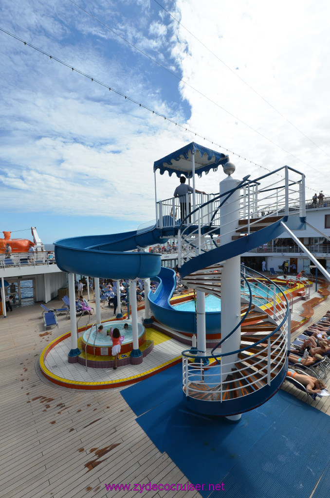 120: Carnival Elation, Fun Day at Sea 1, Water Slide, 