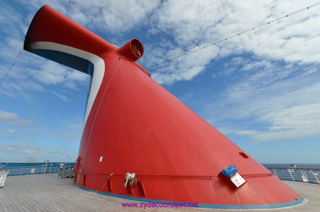 127: Carnival Elation, Fun Day at Sea 1, Funnel, 