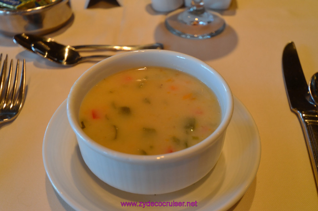 Carnival Elation, MDR Lunch, Sea Day 1, Caribbean Pepper Pot