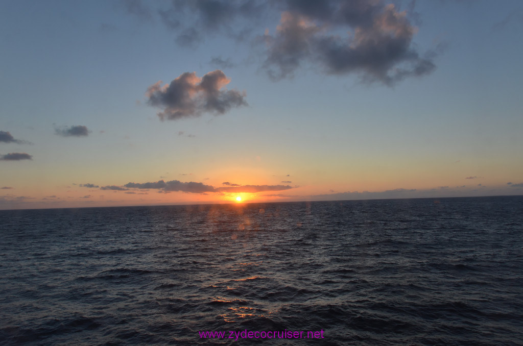 002: Carnival Elation Cruise, Cozumel, Sunrise