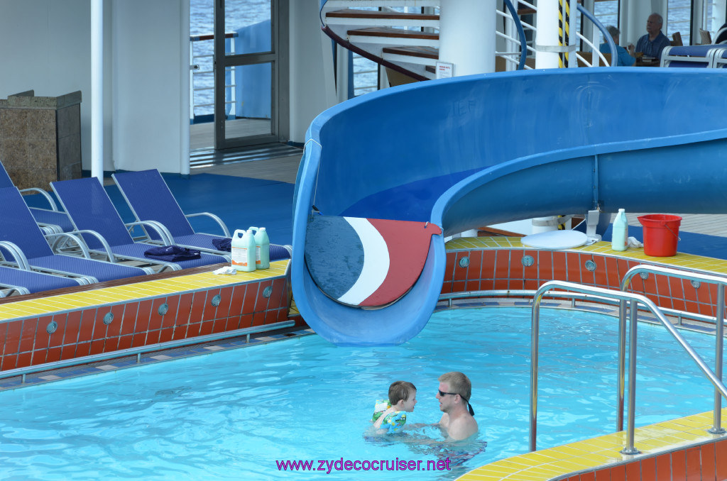 089: Carnival Elation Cruise, Cozumel, Waterslide is closed