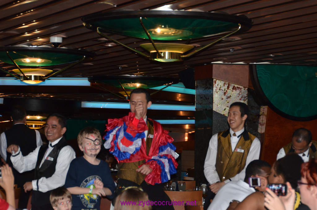 192: Carnival Elation Cruise, Cozumel, MDR Dinner, Gangham Style!