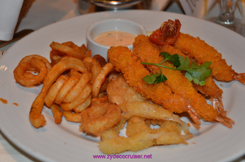 323: Carnival Elation, Progreso, Beer Batter Fried Fish Filet and Panko Crusted Jumbo Shrimp