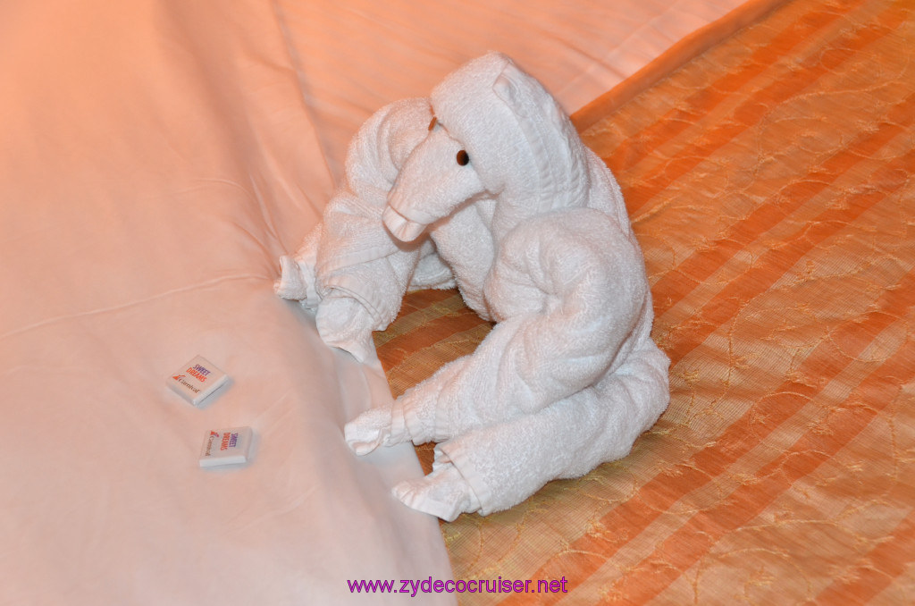 092: Carnival Elation, Fun Day at Sea 2, Towel Animal, 