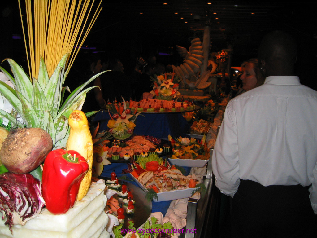 312: Carnival Elation 2004 Cruise, Grand Gala Buffet, 