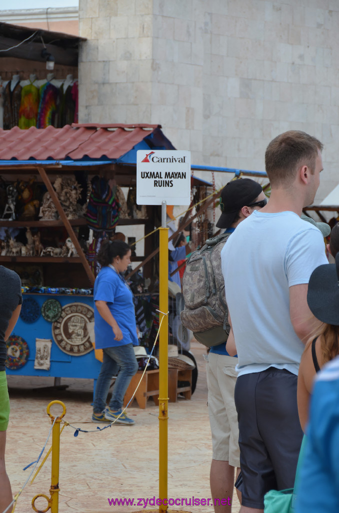 002: Carnival Elation Cruise, Progreso, Uxmal Mayan Ruins, 