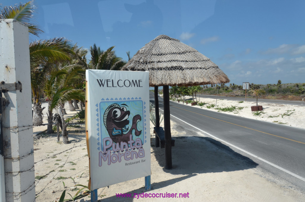 009: Carnival Elation Cruise, Cozumel, Cozumel Bar Hop, first stop, Punta Morena, the most developed of our stops