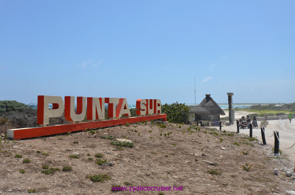 254: Carnival Elation Cruise, Cozumel, Cozumel Bar Hop, Punta Sur entrance, 