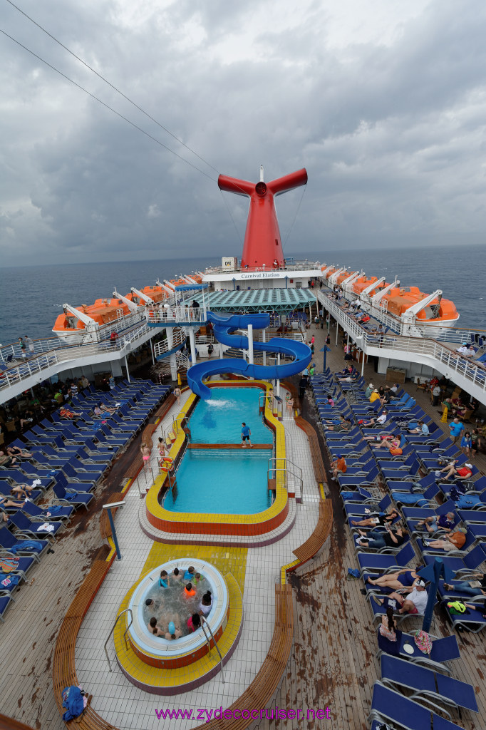 024: Carnival Elation Cruise, Sea Day 1