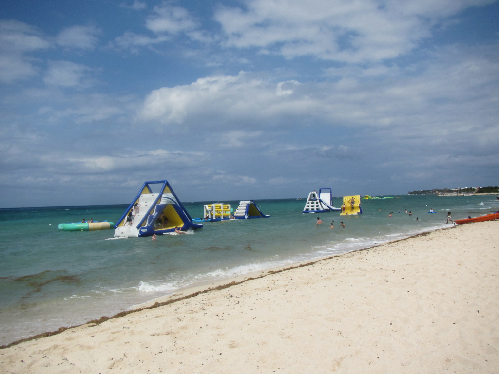 048: Carnival Elation Cruise, Cozumel, Deluxe Beach Catamaran Sail and Snorkel,