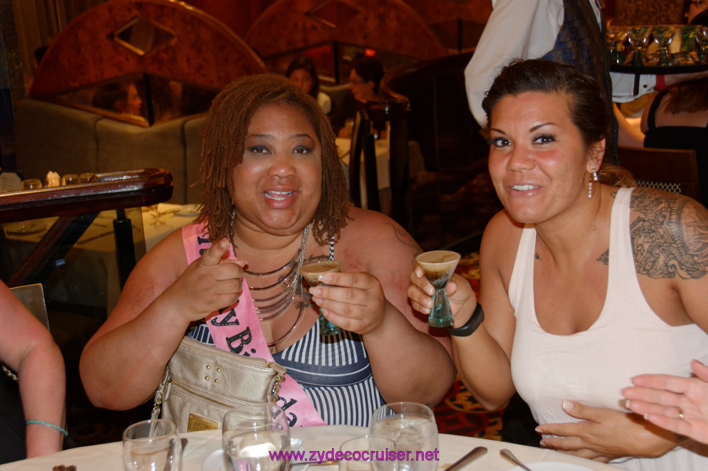 100: Carnival Elation Cruise, Cozumel, MDR Dinner, 