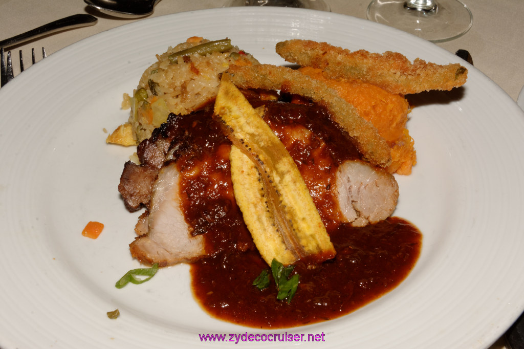 107: Carnival Elation Cruise, Cozumel, MDR Dinner, 