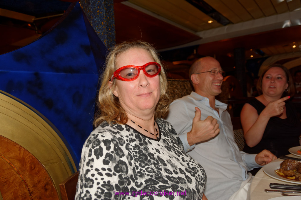 151: Carnival Elation Cruise, Progreso, MDR Dinner, 