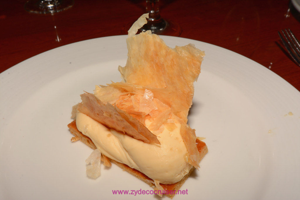 Carmelized Phyllo with Caramel Cream