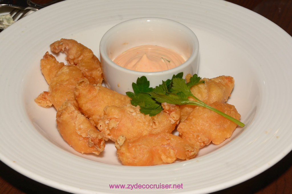 Carnival Freedom, American Table, Dinner 5, Fried Shrimp