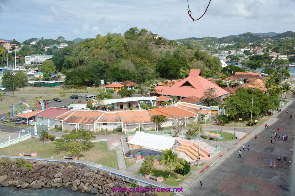 017: Carnival Freedom Reposition Cruise, St Lucia, 