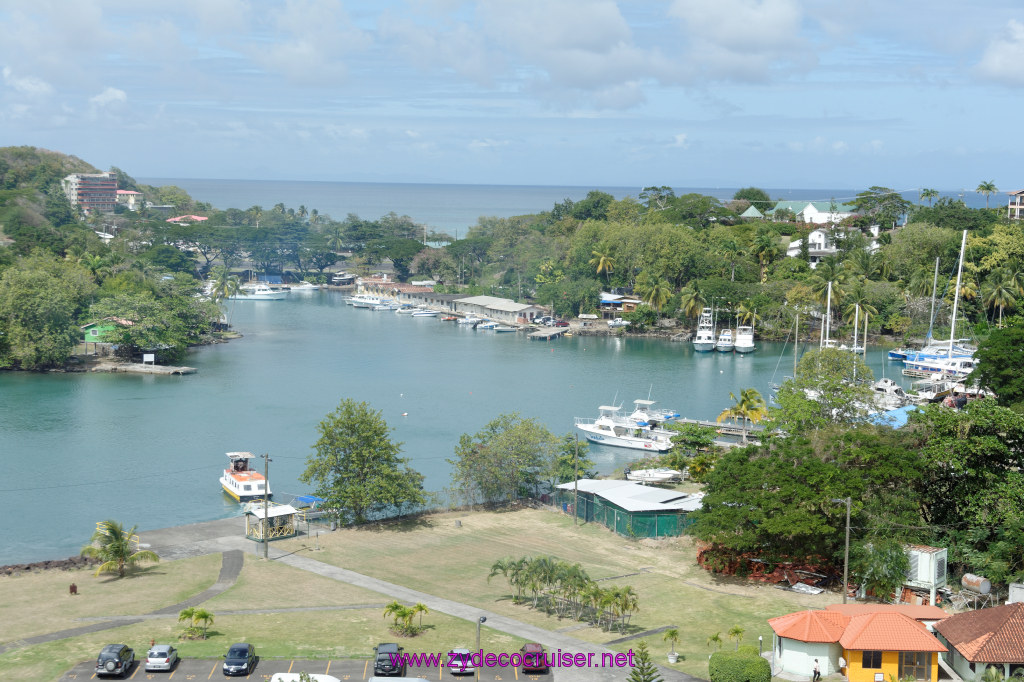 027: Carnival Freedom Reposition Cruise, St Lucia, 