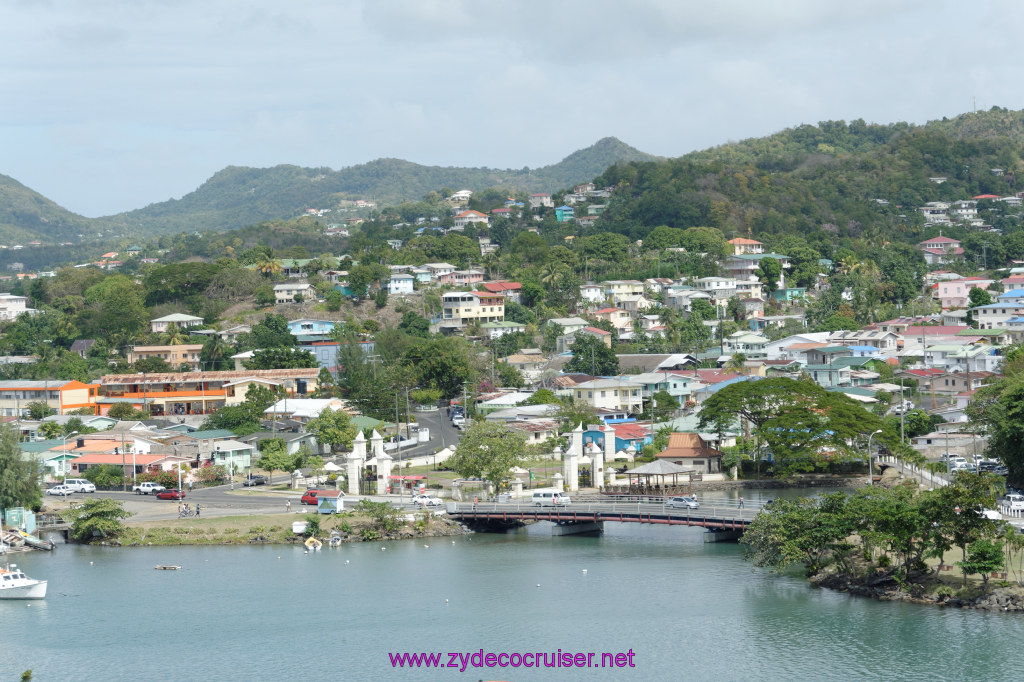 038: Carnival Freedom Reposition Cruise, St Lucia, 