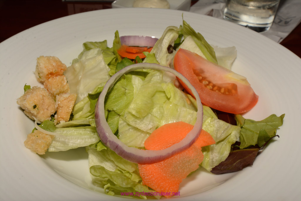 003: Carnival Glory, Day 1 MDR Dinner - Mixed Green Salad