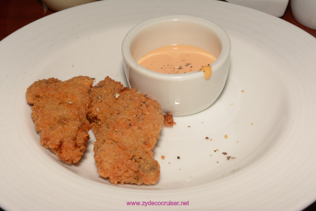 012: Carnival Glory, Day 2 MDR Dinner - Fried Oysters