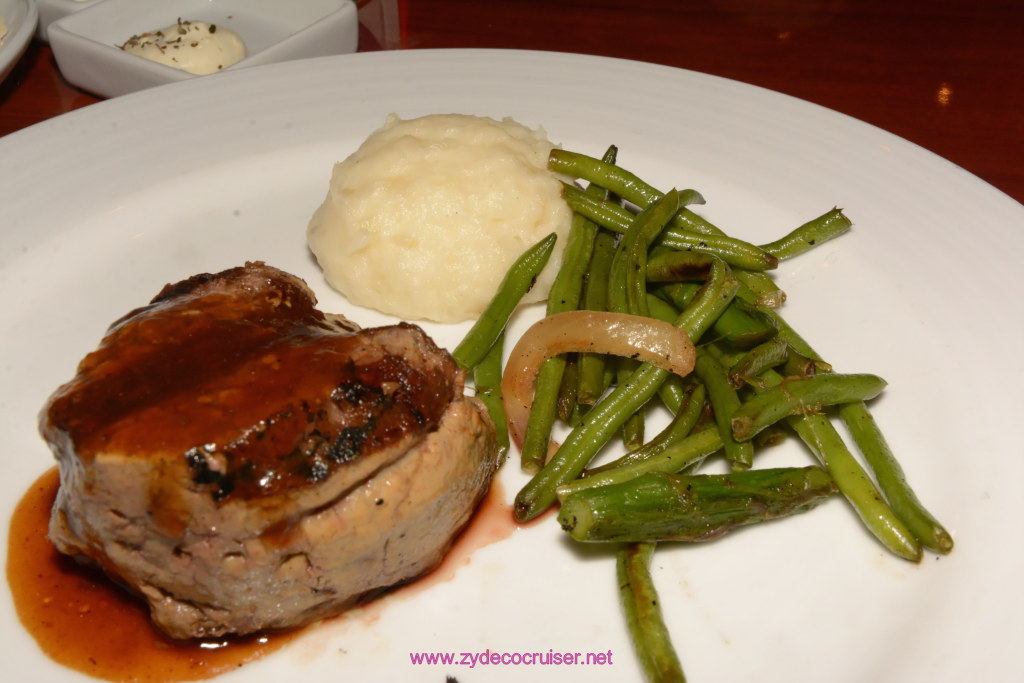 047: Carnival Glory, Day 6 MDR Dinner - Filet Mignon