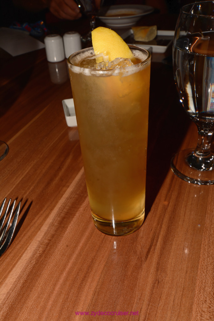 002: Carnival Horizon Cruise, Sea Day 2, Diamond Luncheon, Long Island Iced Tea 