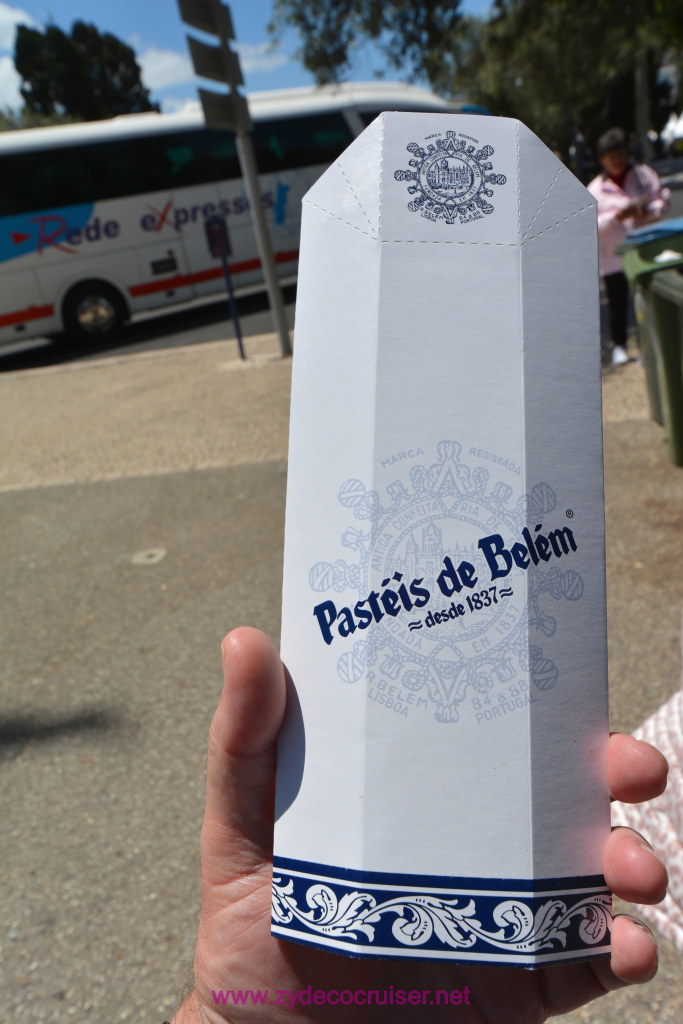 305: Carnival Horizon Transatlantic Cruise, Lisbon, Pasteis de Belem