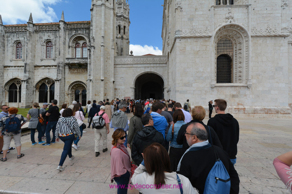 254: Carnival Horizon Transatlantic Cruise, Lisbon, Jerónimos Monastery 