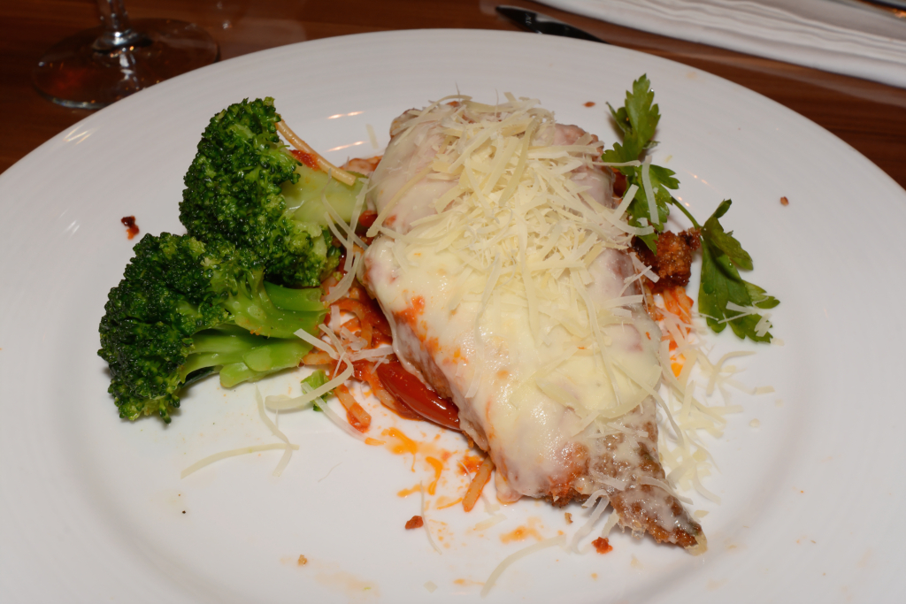 MDR Dinner, Veal Parmesan 