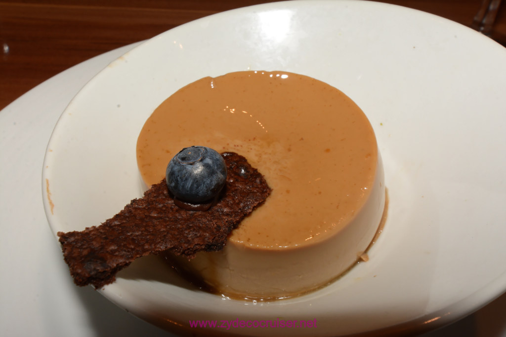 446: Carnival Horizon Transatlantic Cruise, Vigo, MDR Dinner, Kahlua Espresso Flan