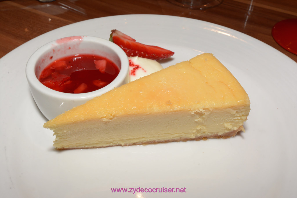 MDR Dinner, Cheesecake