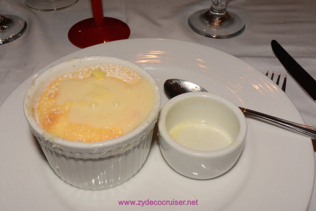 MDR Dinner, Grand Marnier Souffle