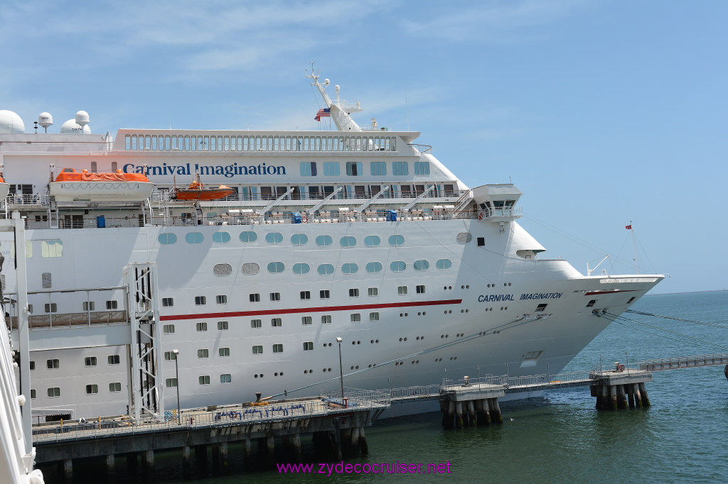 001: Carnival Imagination, Long Beach, Embarkation, 