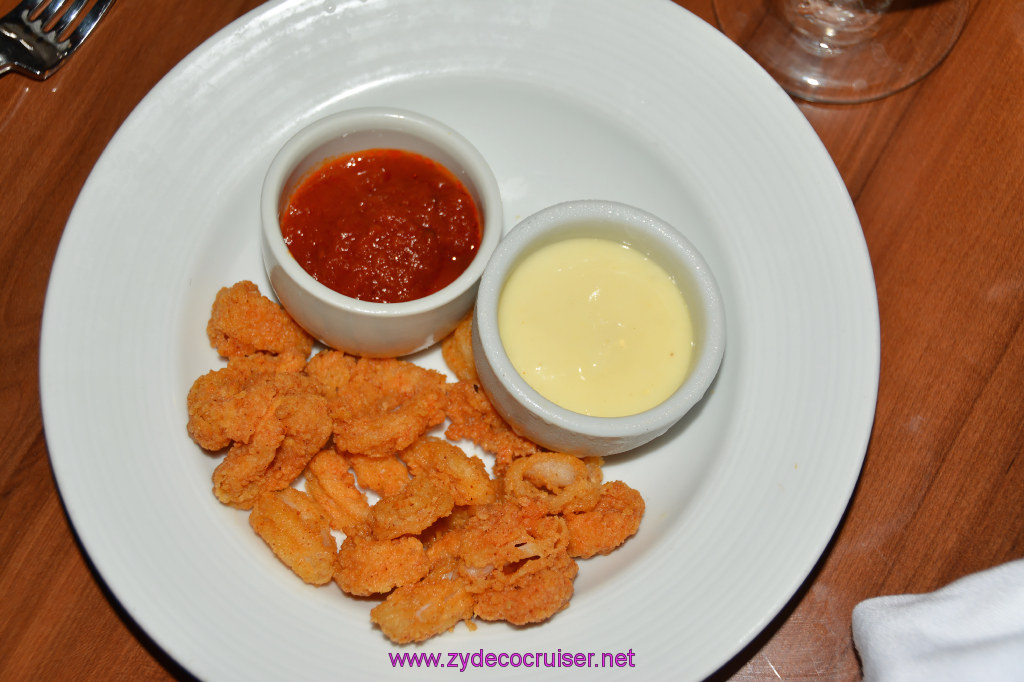 007: Carnival Imagination, American Table, Fried Calamari, 