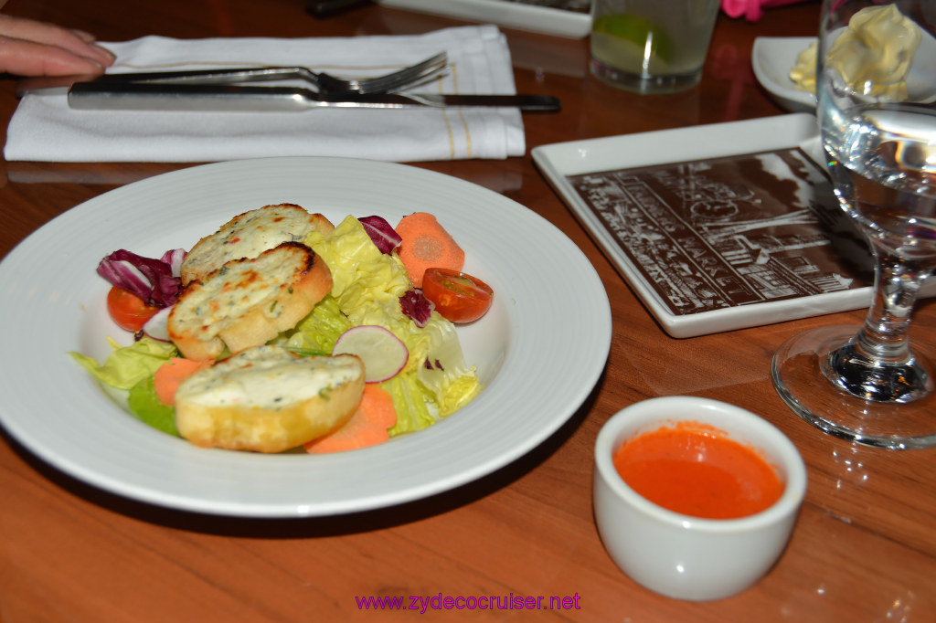 037: Carnival Imagination, American Table, Heart of Lettuce Salad, I'll have to try this next time.