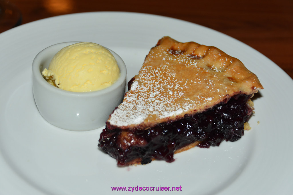 041: Carnival Imagination, American Table, Pie A La Mode, Blueberry Pie, 