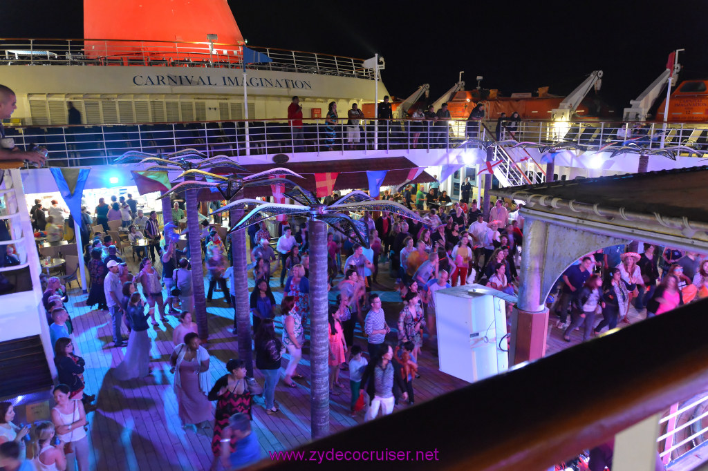 201: Carnival Imagination, Ensenada, Deck Party, 